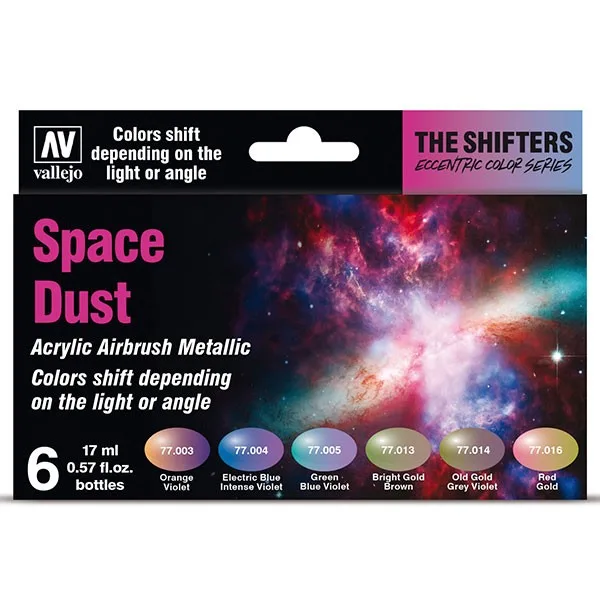 Vallejo Set 6 The Shifters Space Dust 17 ml
