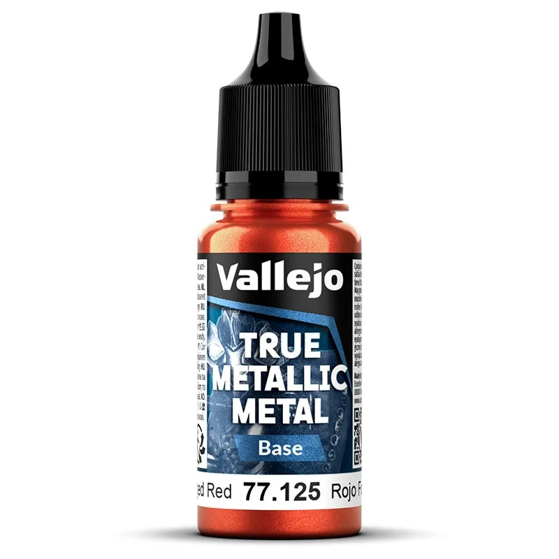 Vallejo TMM Base 125 Rojo Forjado 18ml