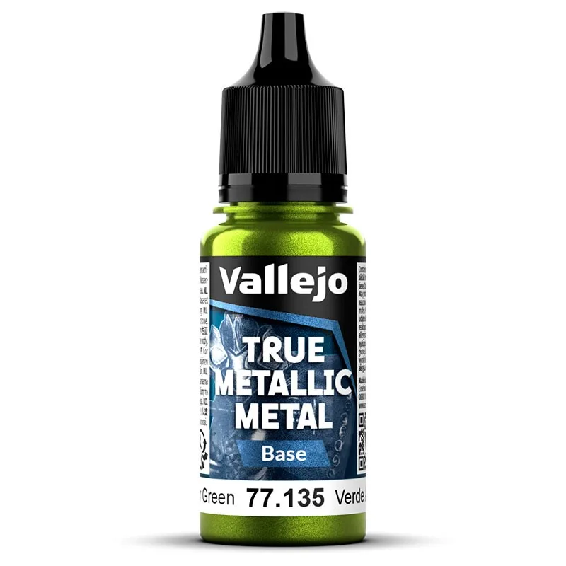 Vallejo TMM Base 135 Verde Ámbar 18ml