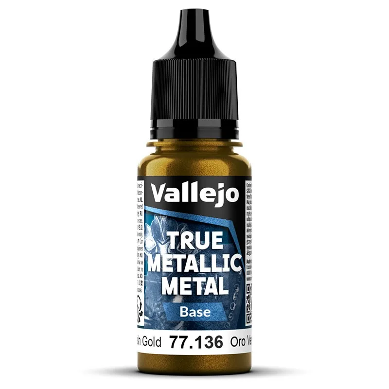 Vallejo TMM Base 136 Oro Verde 18ml