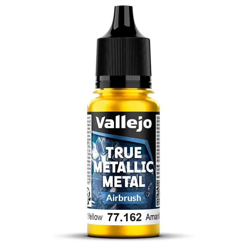Vallejo TMM Airbrush 162 Amarillo Radiante 18ml