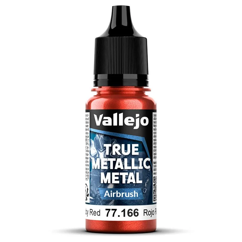 Vallejo TMM Airbrush 166 Rojo Rubí 18ml