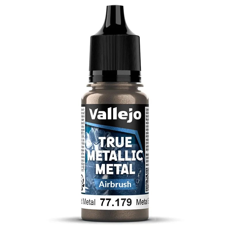 Vallejo TMM Airbrush 179 Metal Envejecido 18ml