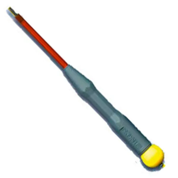 Microdestornillador Plano Aislado 1,8x60
