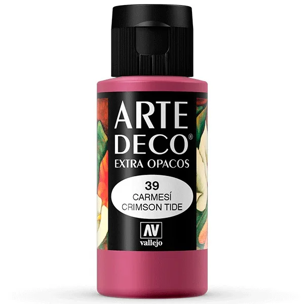 *Vallejo Arte Deco Mate Carmesí 60ml.