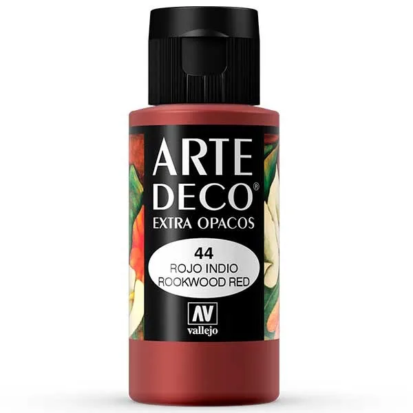 *Vallejo Arte Deco Mate Rojo Indio 60ml