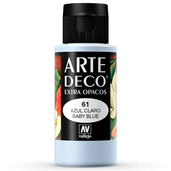 *Vallejo Arte Deco Mate Azul Claro 60ml.