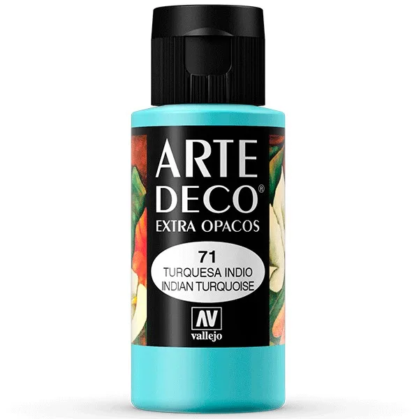 Vallejo Arte Deco Matt Indisches Türkis 60ml.