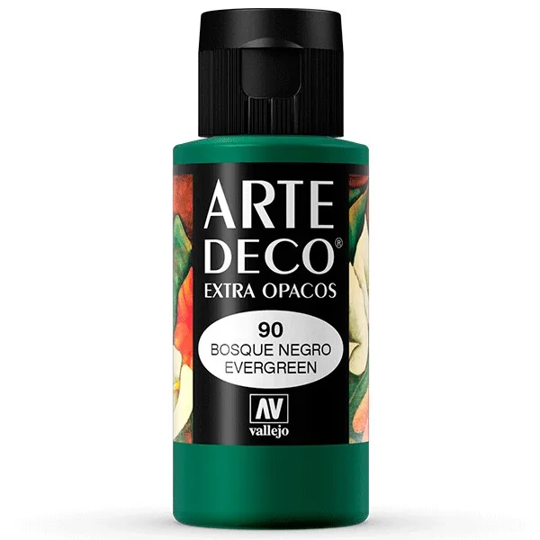 *Vallejo Arte Deco Mate Bosque Negro 60ml.