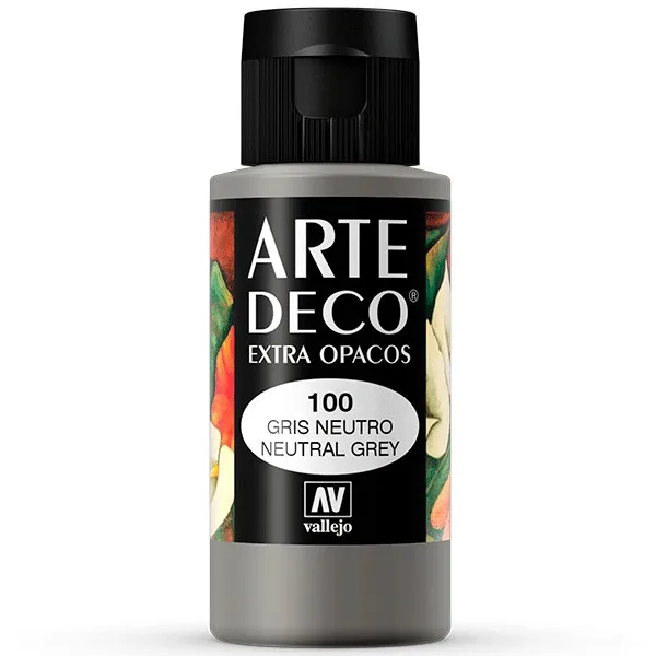 *Vallejo Arte Deco Mate Gris Neutro (tono) 60ml.