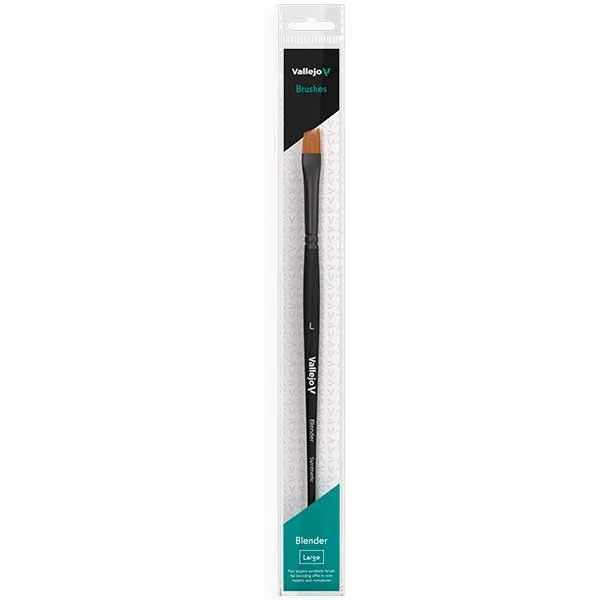 Vallejo Pincel Blender Plano Angular Sintético Grande