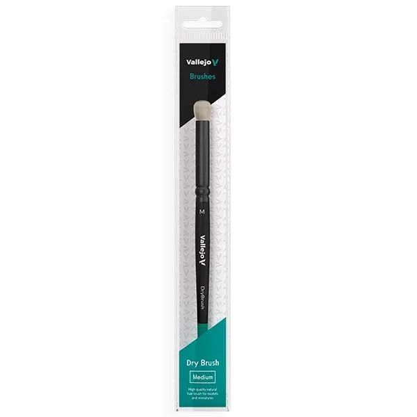 Vallejo Dry Brush Pelo Natural Mediano