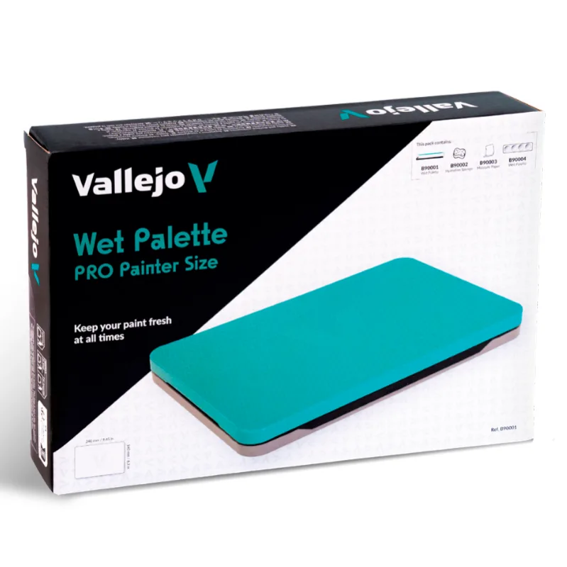 Product image 2: Vallejo Wet Palette Set Pro Painter Size