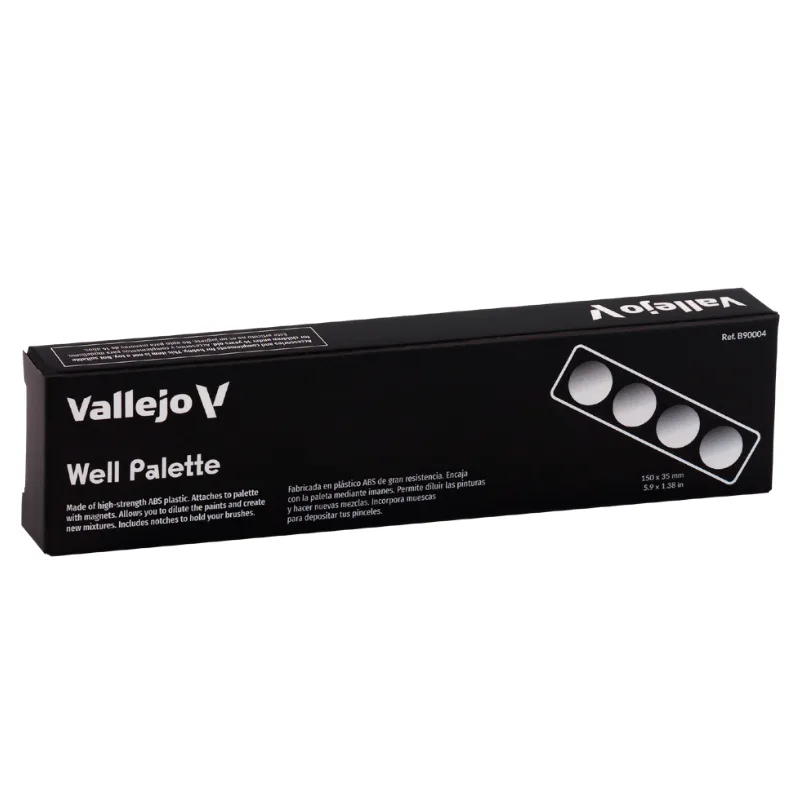 Vallejo 5-Well Accessory Palette (149 x 34 x 13 mm)
