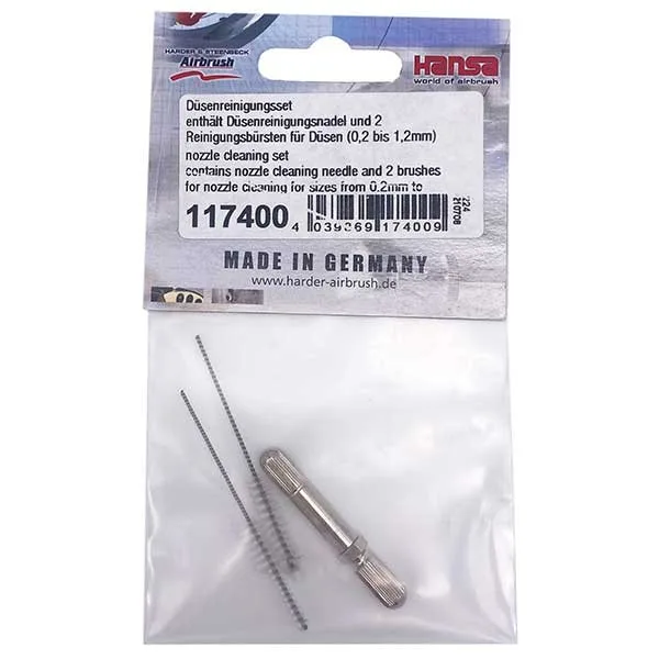 Vallejo Set limpiador aguja (incluye cepillo)