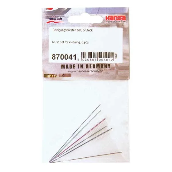 Vallejo Set cepillos para limpieza (6 uds)