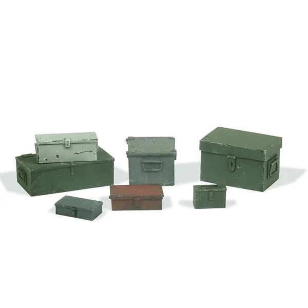 Vallejo Diorama Acc. Cajas metálicas universales