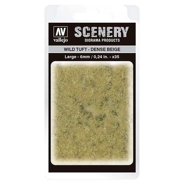 Vallejo Scenery Wild Tuft - Dense Beige (6 mm) L