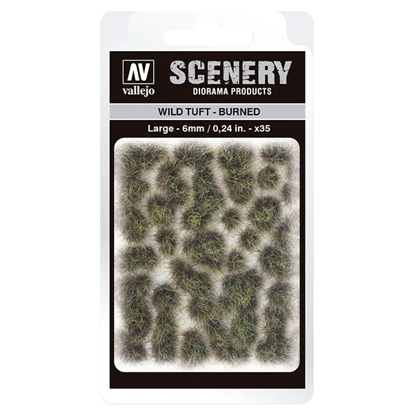 Vallejo Scenery Wild Tuft - Burned (6 mm) L