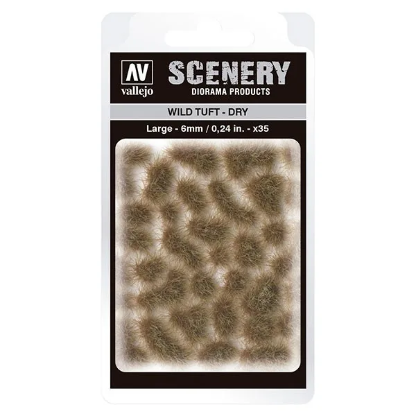 Vallejo Scenery Wild Tuft - Dry (6 mm) L