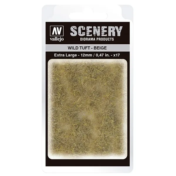 Vallejo Scenery Wild Tuft - Beige (12 mm) XL