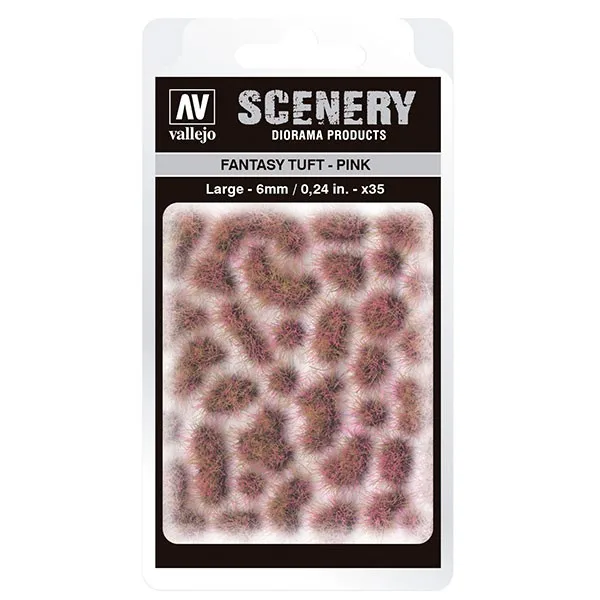Vallejo Scenery Fantasy Tuft - Pink (6 mm) L