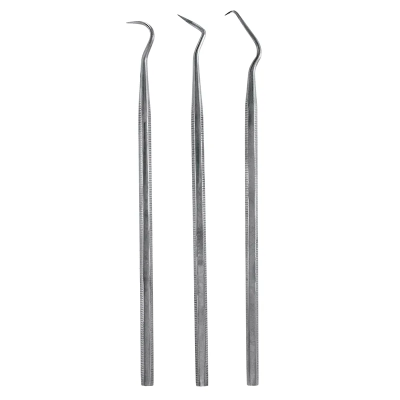 Vallejo Herramientas 3 Curetas de Acero Inox.