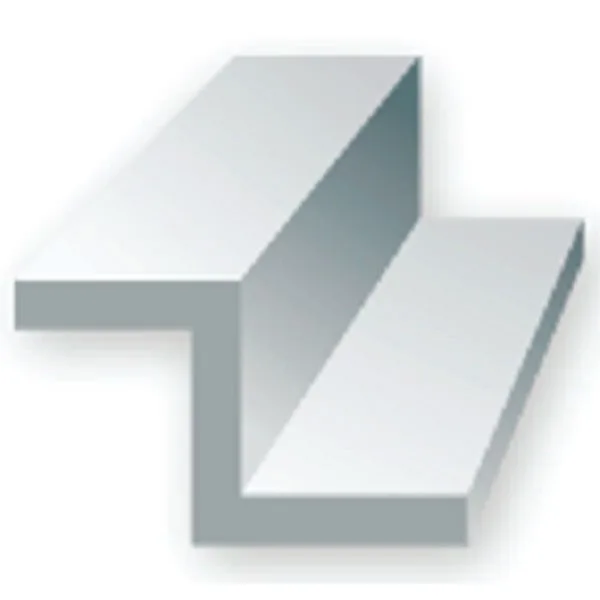 Evergreen Perfiles Escala 1:220 4mm 3uds