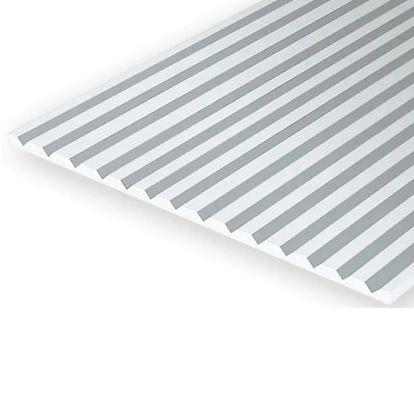 Evergreen Hoja V 15x30cm 0,5mm sp 2mm