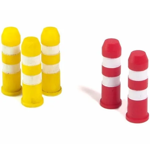 *Matho Plástico Bolardos 5uds 1/35