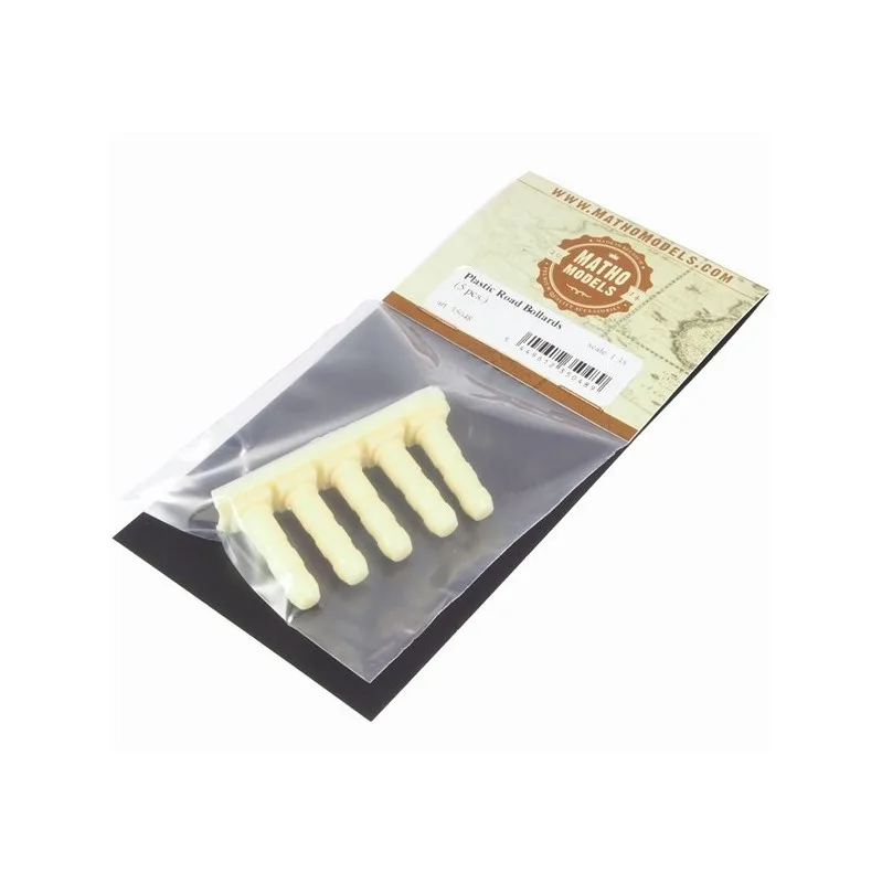 Product image 2: *Matho Plastic Bollards 5pcs 1/35