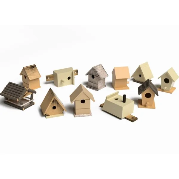 *Matho Plástico Set Casitas de pájaros 1/35