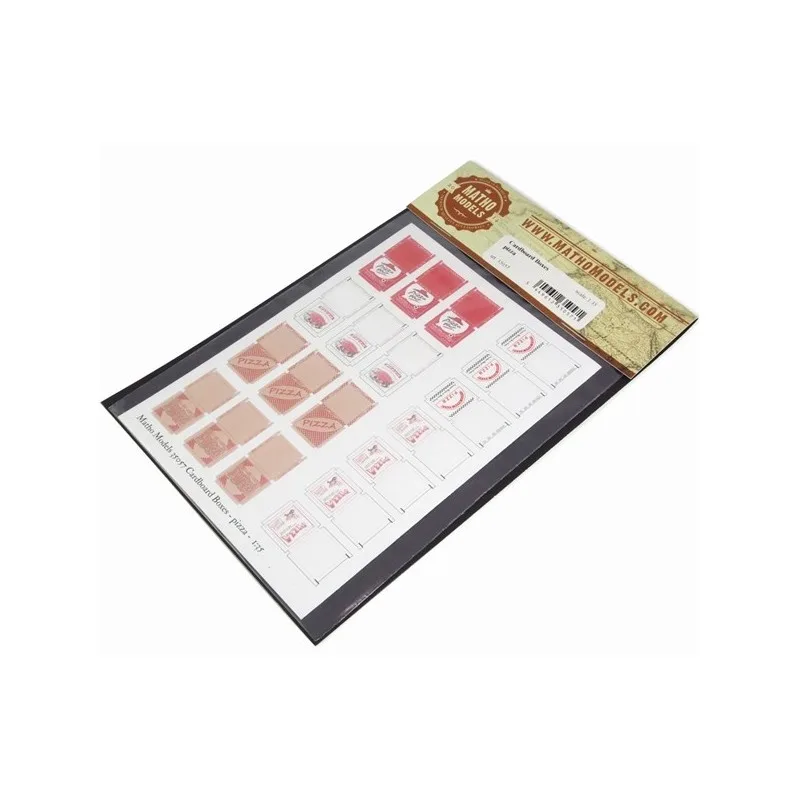 Imagen del producto 2: *Matho Cajas a Escala de Pizza 38uds 1/35