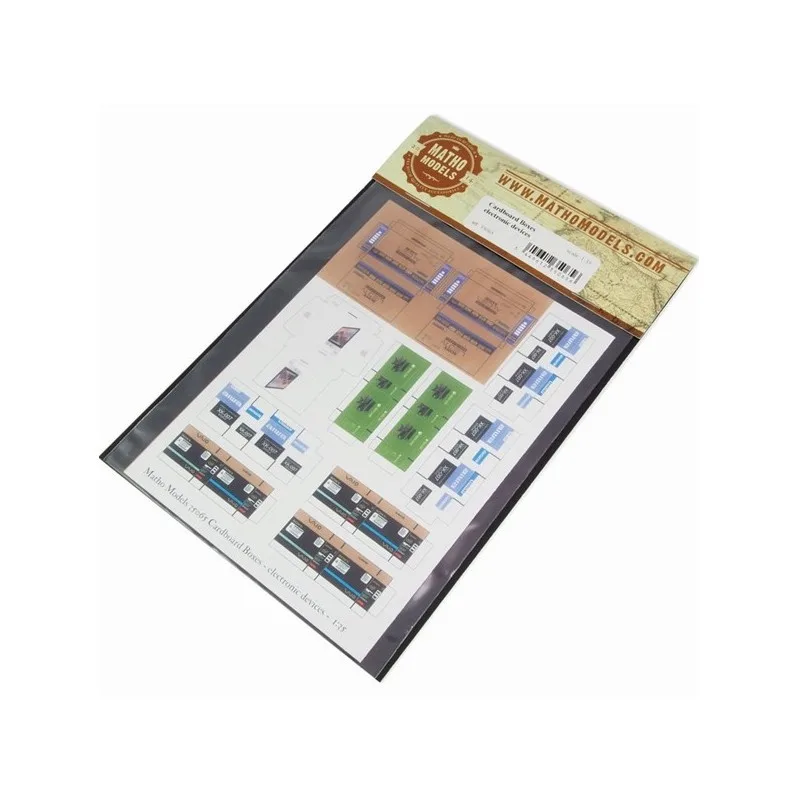 Imagen del producto 2: *Matho Cajas a Escala Electrónica 22uds 1/35
