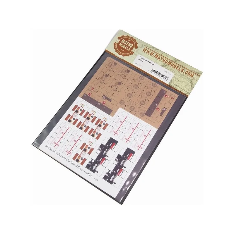 Imagen del producto 2: *Matho Cajas a Escala de Café 36uds 1/35