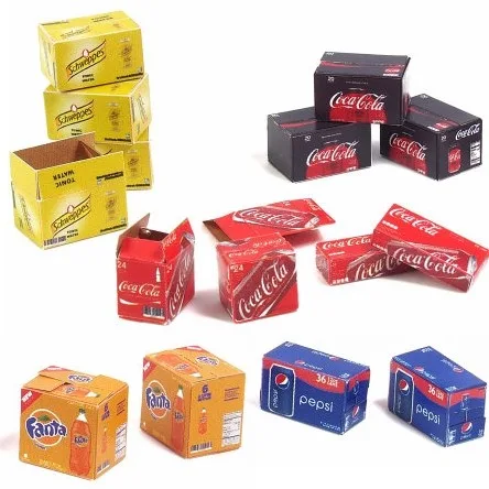 *Matho Cajas a Escala de Refrescos 34uds 1/35