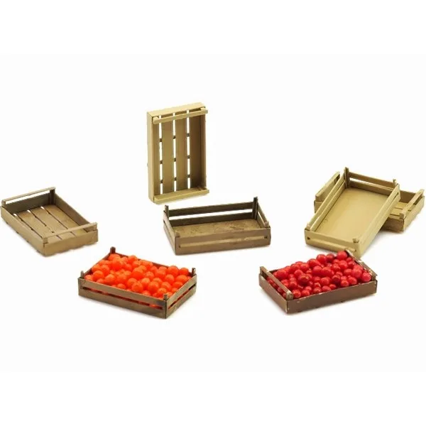 *Matho Fotograbado Cajas de Fruta 7uds 1/35