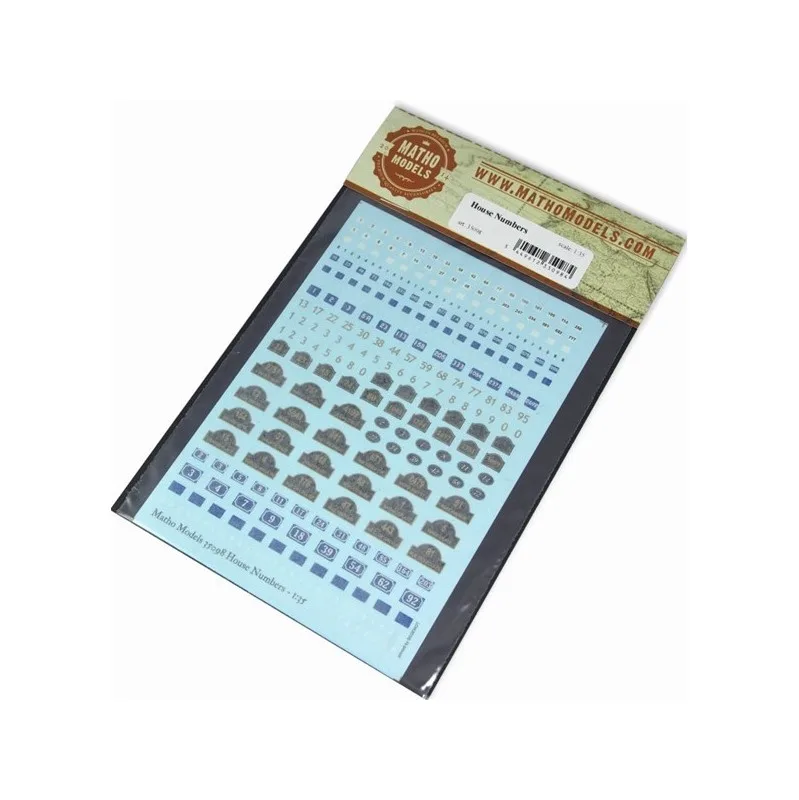 Imagen del producto 2: *Matho Calcas Números de Casas 1/35