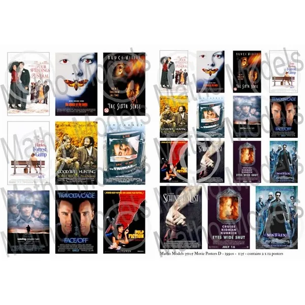 *Matho Movie Posters D 1990s 1/35